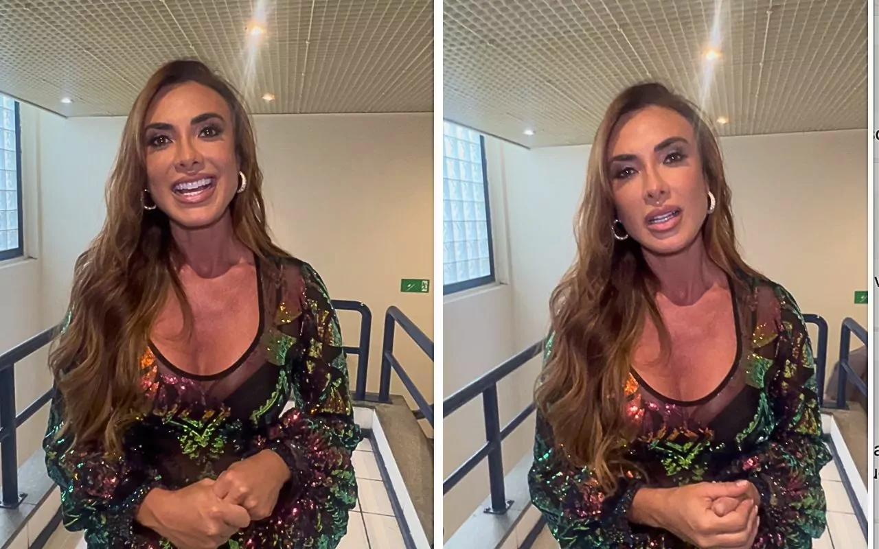 Entrevista com Nicole Bahls na final do
