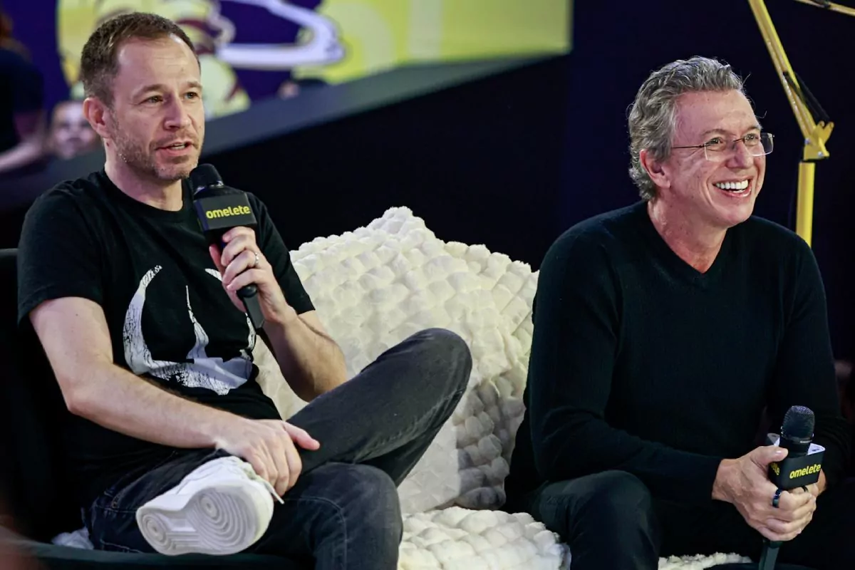 boninho e tiago leifert na ccxp25