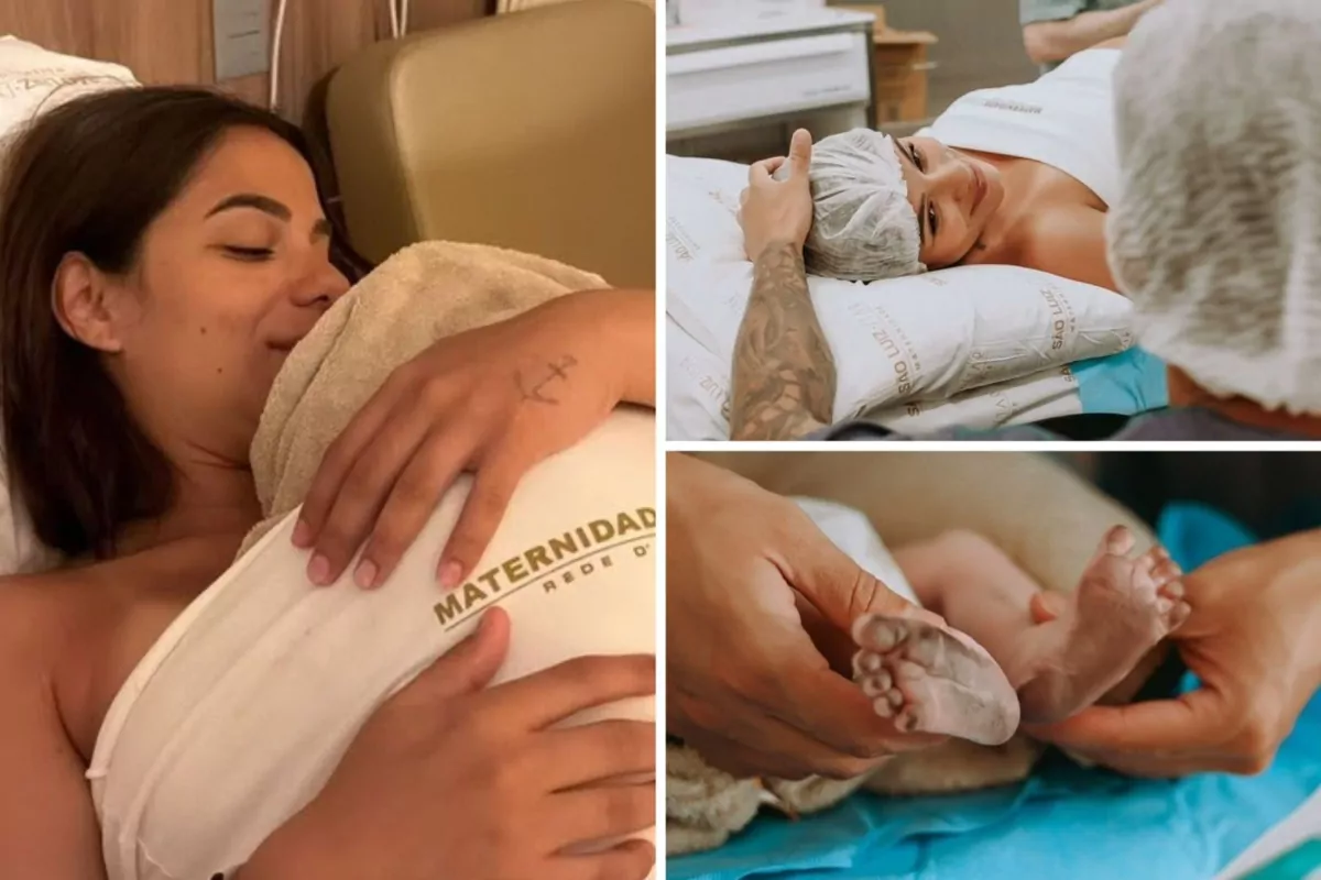 Nasce Rosamaria, primeira filha de Key Alves