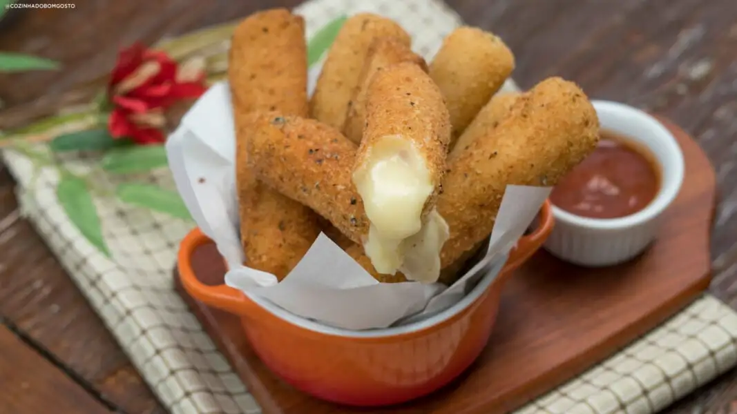 Palitos de Queijo Crocantes