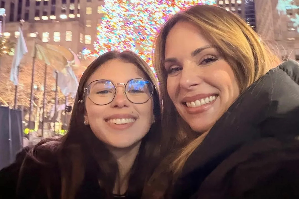 Ana Furtado com a filha