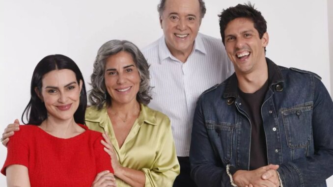Cleo Pires, Gloria Pires, Tony Ramos e Rafael Infante, protagonistas de “Se Eu Fosse Você 3”