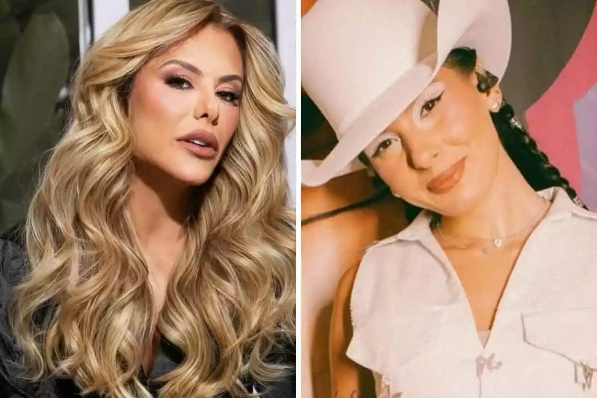 fotomontagem de poliana rocha e ana castela