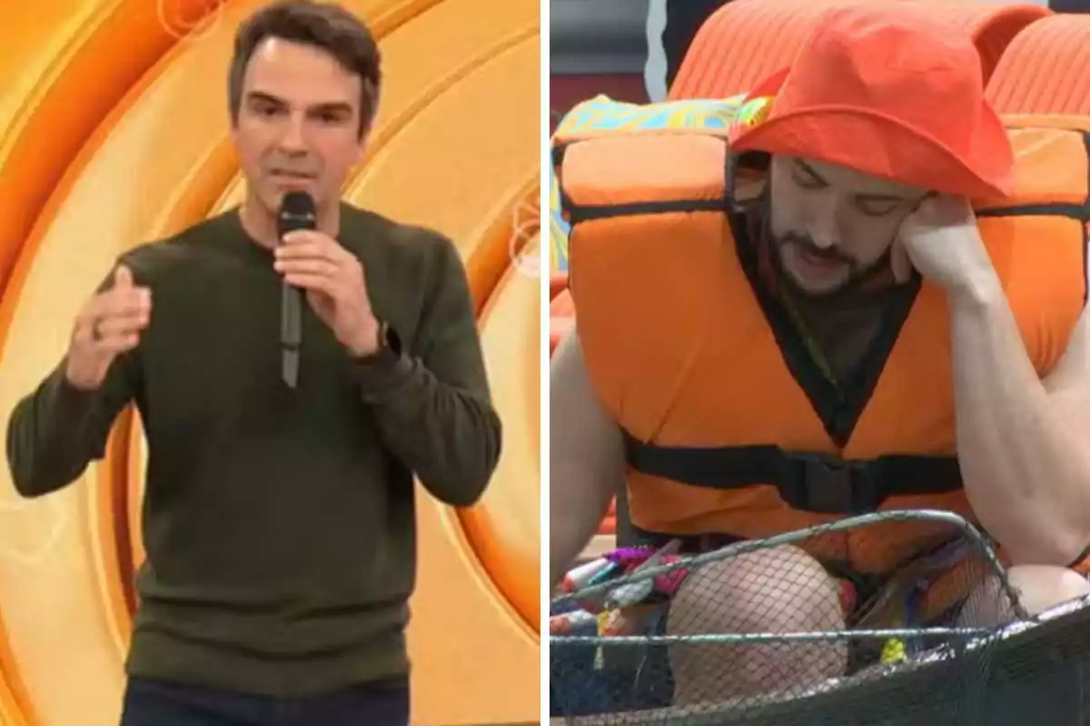 fotomontgem de tadeu schmidt e marcelo no monstro no bbb 26