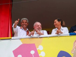 Lula e Janja no Carnaval de Salvador