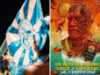 Acadêmicos de Niterói leva Lula pra Sapucaí