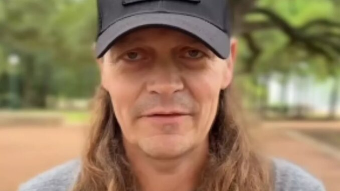 Brad Arnold, líder da banda 3 Doors Down