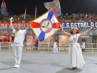 Mestre-sala e Porta-bandeira da Estrela do Terceiro Milênio