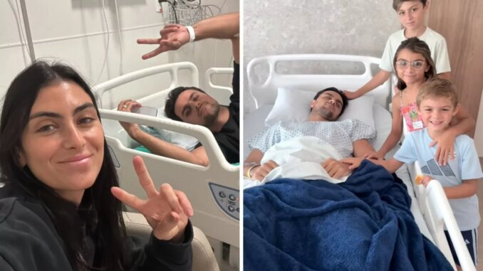 Felipe Simas internado