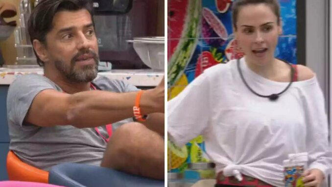 Ana Paula Renault se desentende com Alberto Cowboy no BBB 26