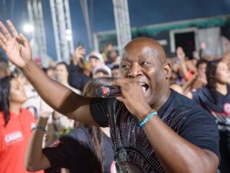 Igor Sorriso, intérprete da Mocidade Alegre