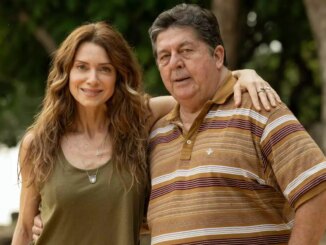 Janete (Letícia Spiller) e Eliomar (Stepan Nercessian) em