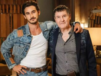 João Raul (Filipe Bragança) e Walmir (Antonio Calloni) em Coração Acelerado