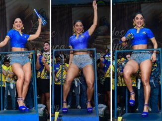 Mileide Mihaile samba na Unidos da Tijuca