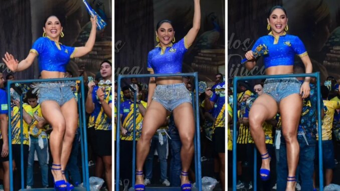 Mileide Mihaile samba na Unidos da Tijuca