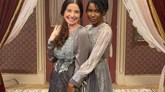 Bruna Spínola e Indira Nascimento em 