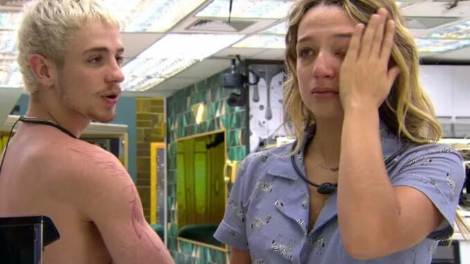 Juliano Floss e Samira, no BBB 26