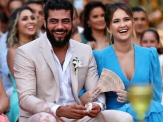 Sertanejo Henrique e a esposa, Amanda