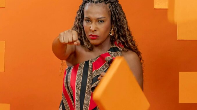 Sol Vega posando para Paredão do BBB 26