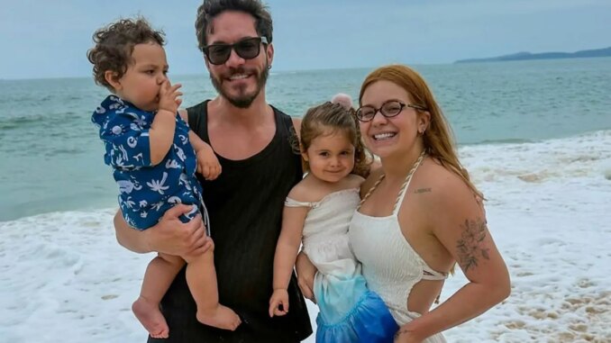 Viih Tube e Eliezer com os filhos